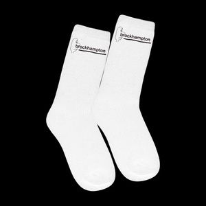 Brockhampton 'single doodle' White Socks